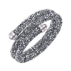 Swarovski Crystal Dust double bangle